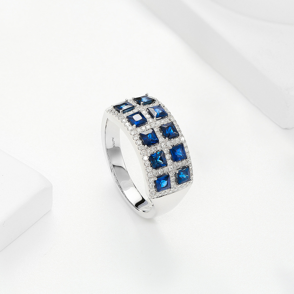 Only You Shine Collection 18K Gold & Sapphire Women's Ring