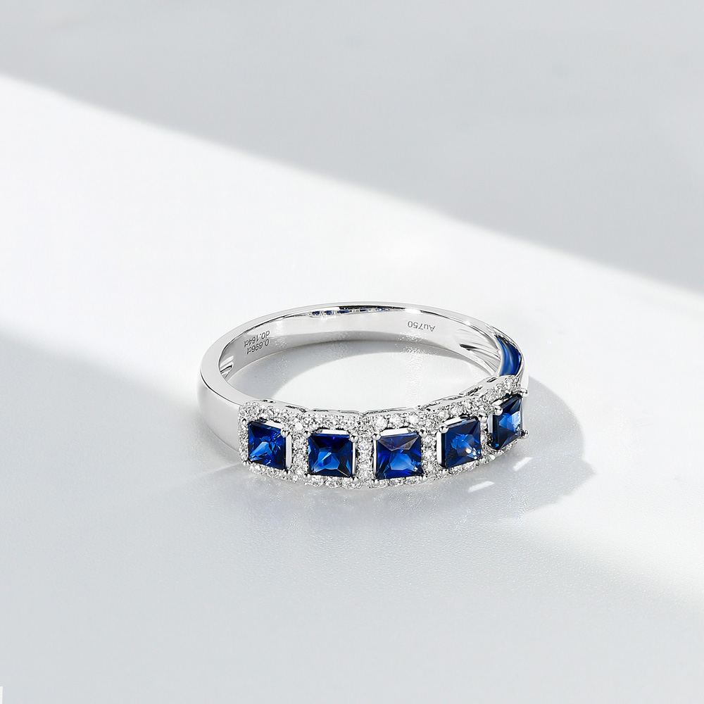 Only You Cherished Collection 18K Gold & Sapphire Women's Ring