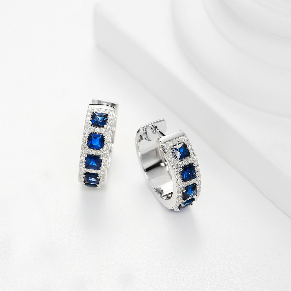 Only You Shine Collection 18K Gold & Sapphire Earrings