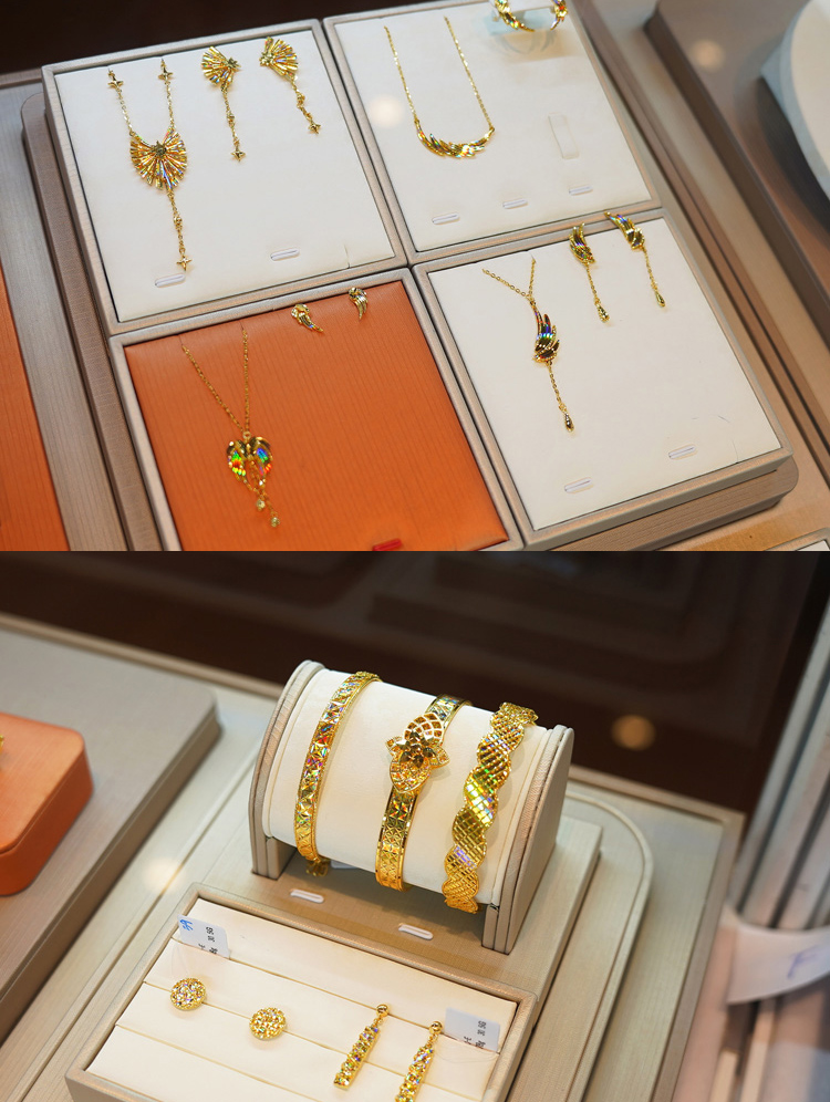 海湾美学系列 硬足金饰品