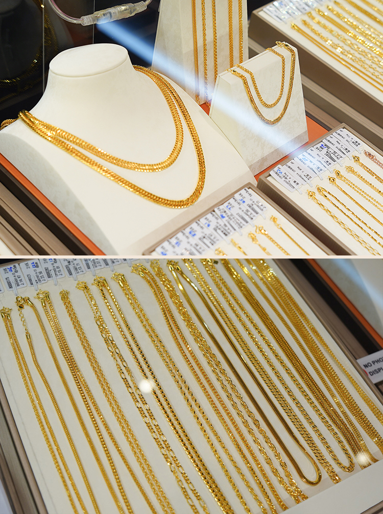 金弘机织链 轻量化链饰展示
