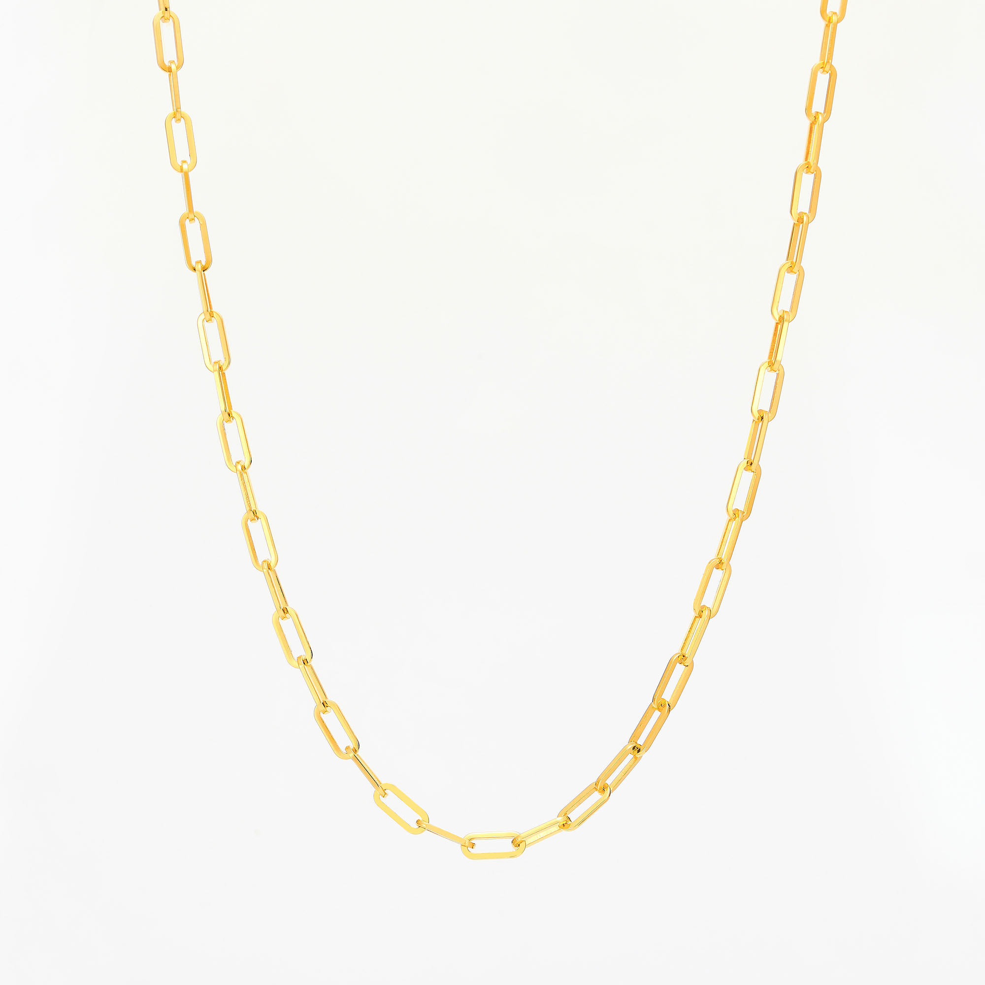 Modern Chain Sequence Series · 5G Gold INS-style Necklace