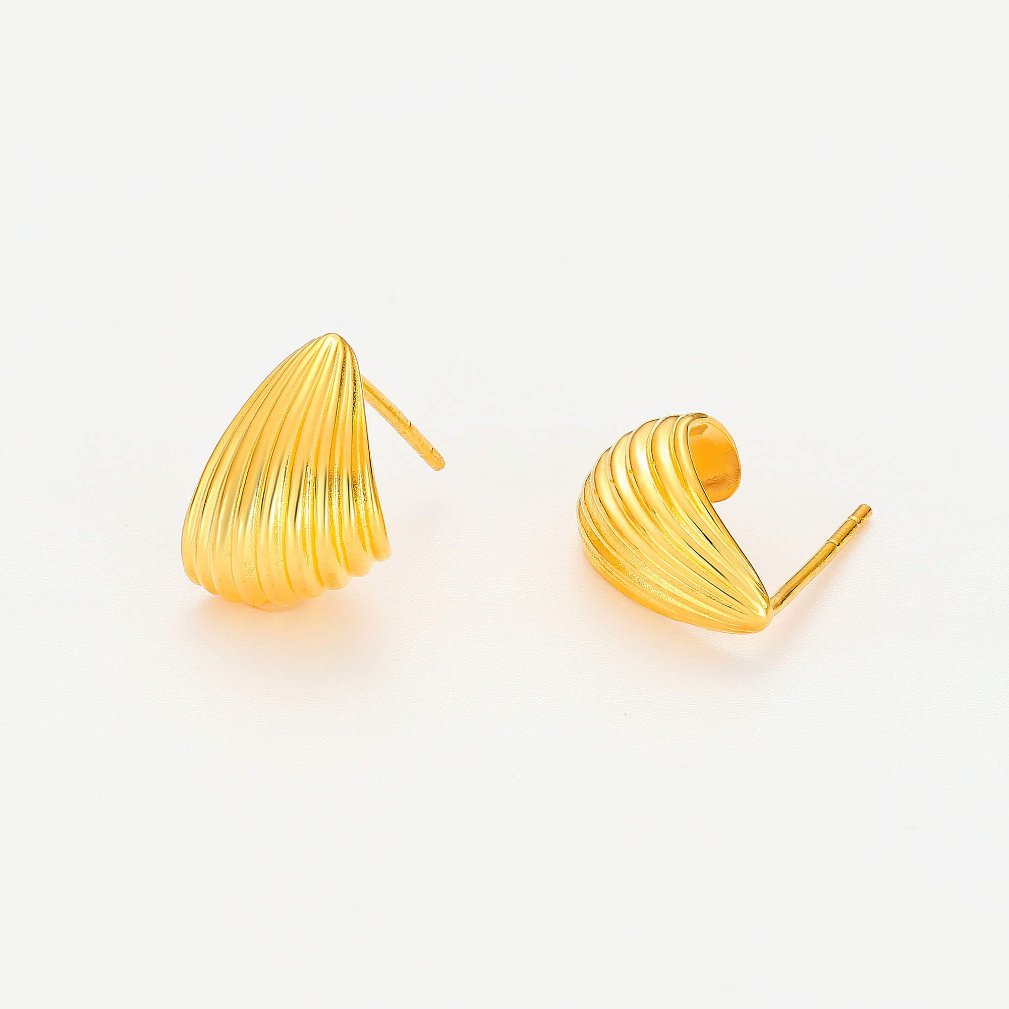 Summer Reverie · 5G Gold Shiny Gold Earrings