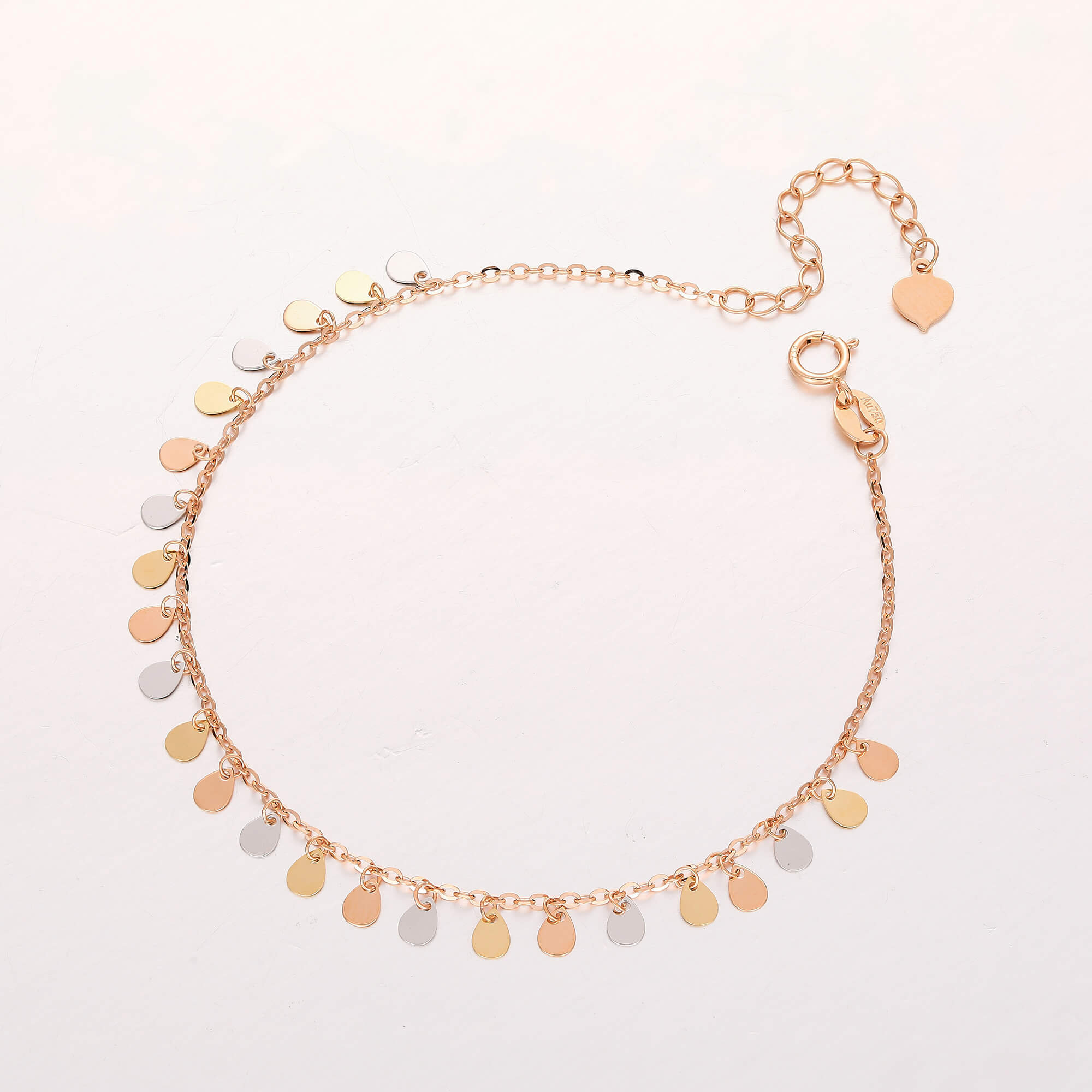 Colorful Luster Shadow Collection · K Gold Tricolor Bracelet