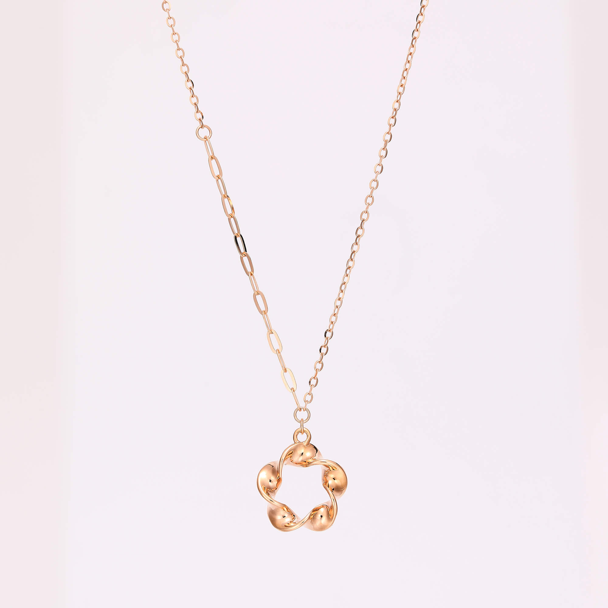 Elegant Silk Rhyme Collection · K Gold Necklace