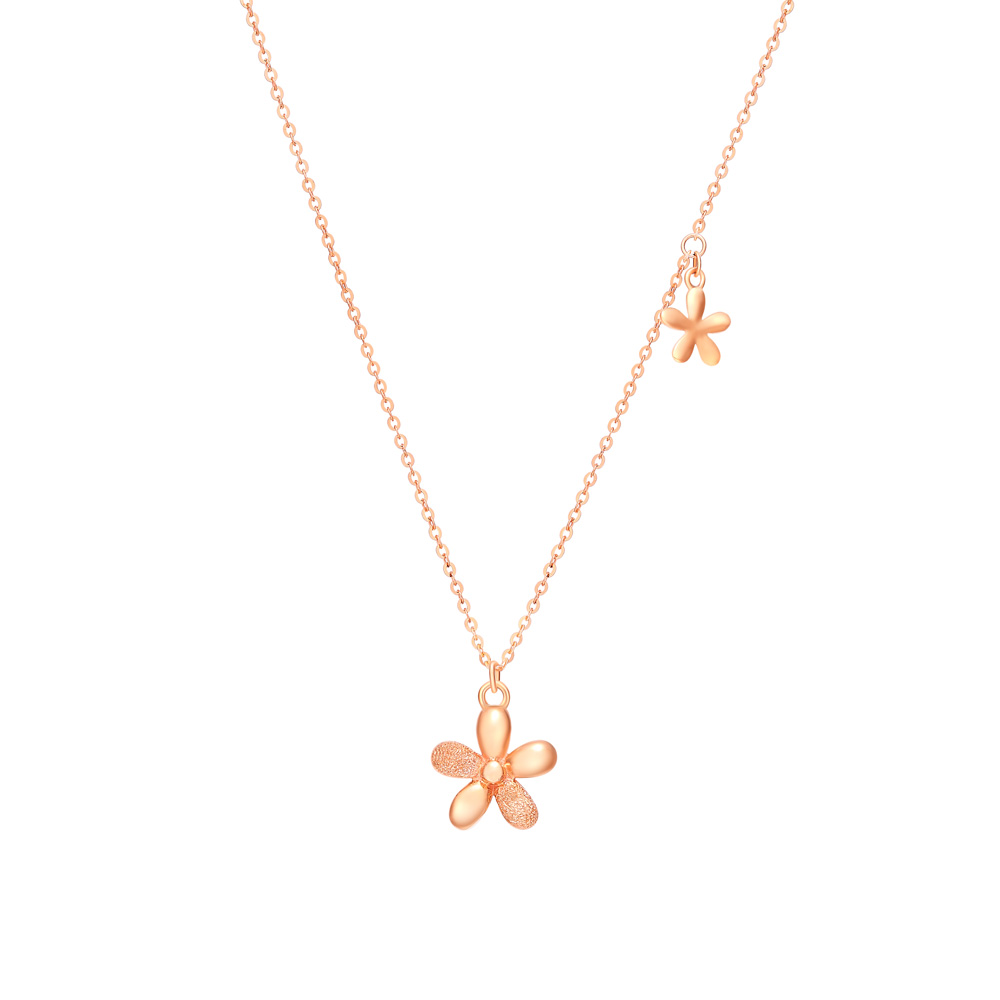 Cherry Blossom Phantom Series - K Gold Necklace