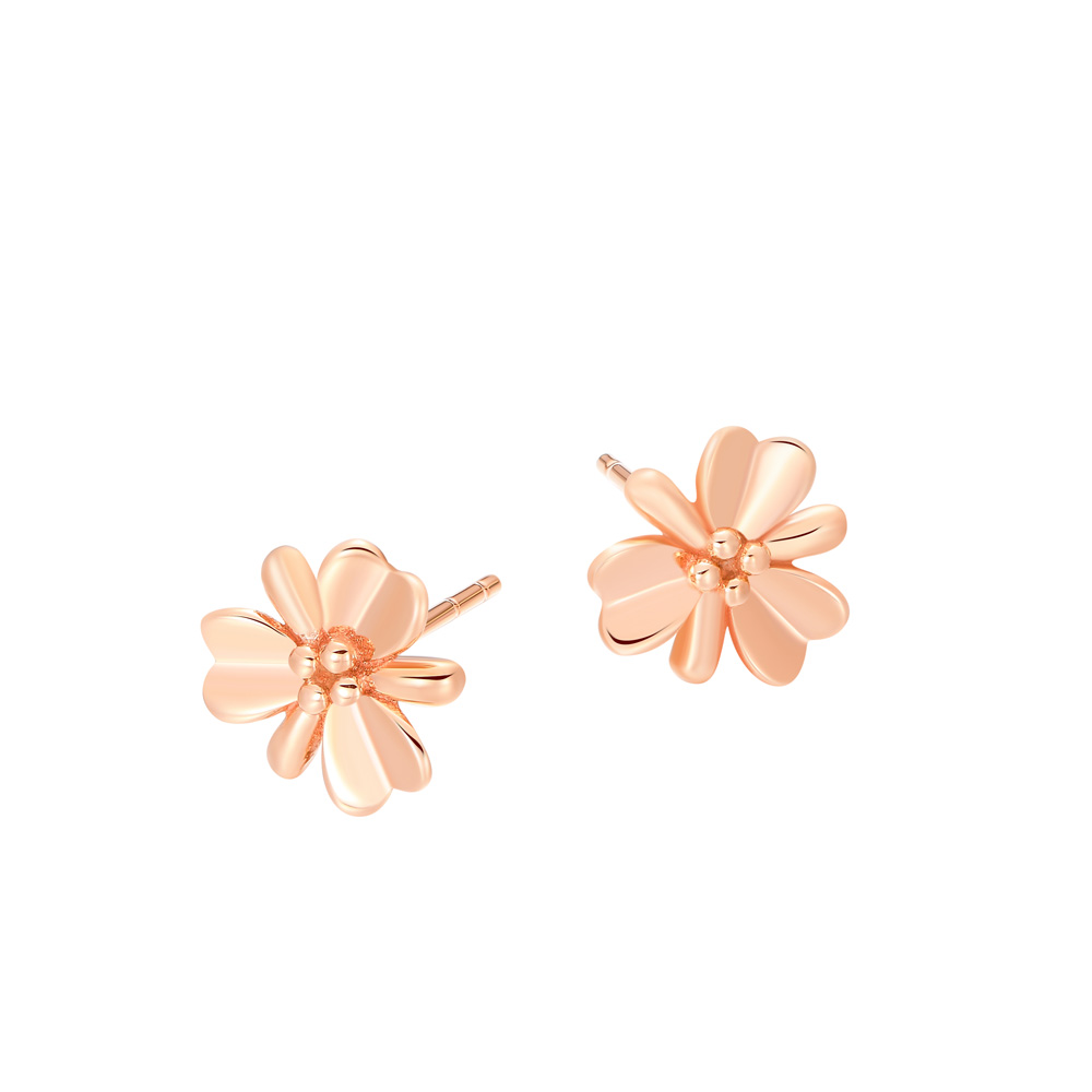 Spring Glow & Shadow - K Gold Earrings