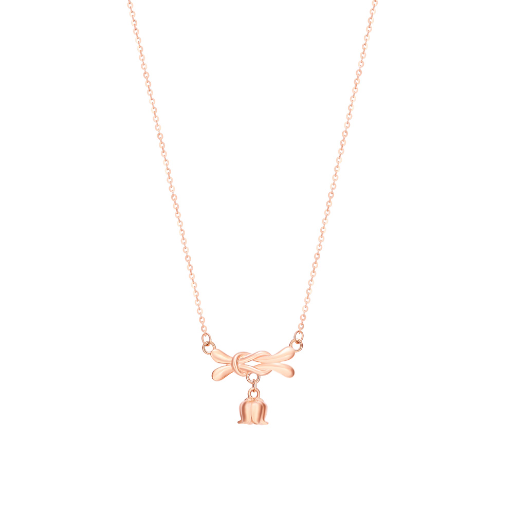 Lily of the Valley Series · Romantic · K Gold Necklace