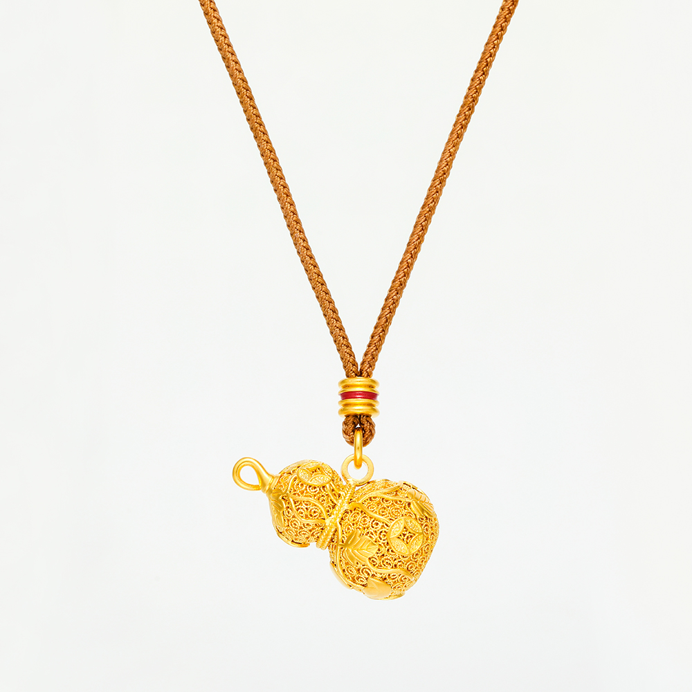 Wealth Gourd &middot; Traditional Filigree Intertwined Gourd