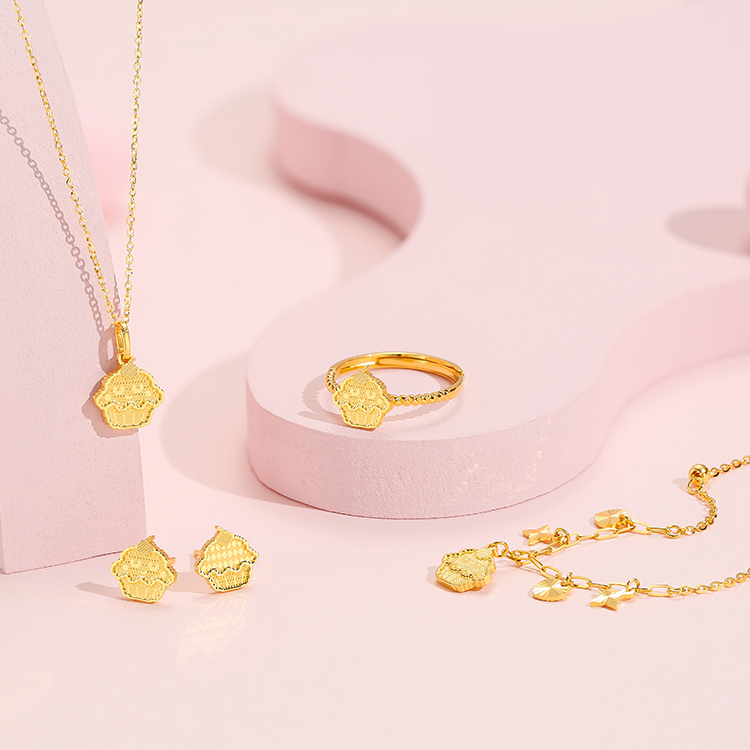 Fuse Beads - Little Cake&middot;Hard Pure Gold CNC Collection