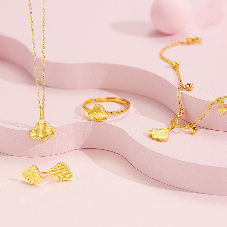 Fuse Beads - Little Cloud&middot;Hard Pure Gold CNC Collection